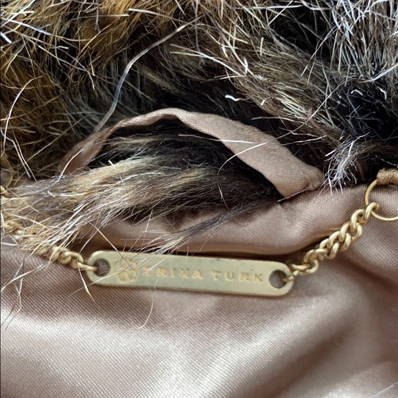 Like New Trina Turk Faux Fur Vest - Picture 4 of 4